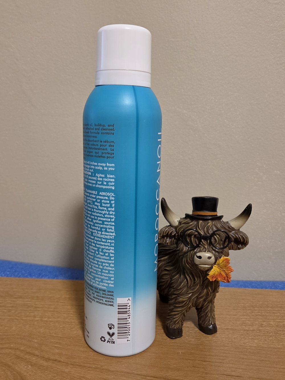 Moroccanoil Light Tones Dry Shampoo Spray - Blue and White - Picture 3 of 3